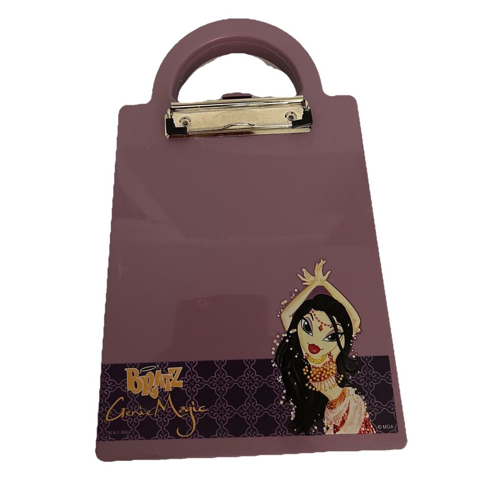 Bratz Genie Magic Clipboard Carrying Case Purple MGA 2004